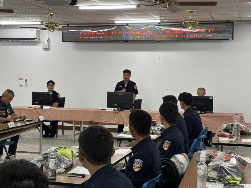 16名全新戰力加入 分局長期勉共同成為人民守護者