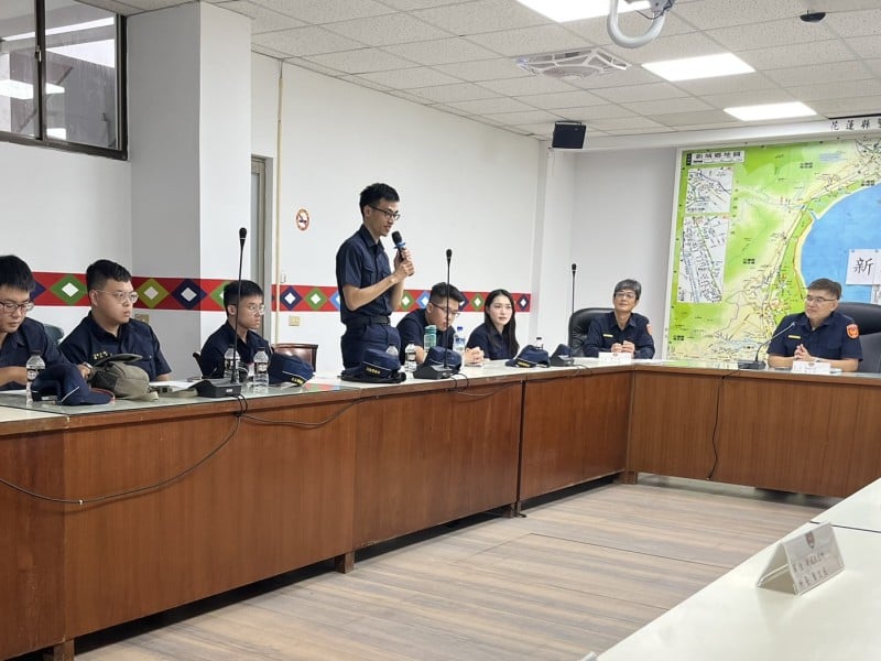 新戰力報到 新城警分局辦理新進人員職前座談會