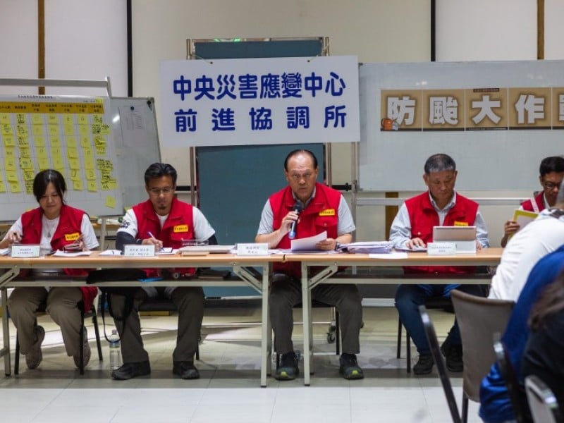 馬太鞍溪堰塞湖警戒區疏散撤離演練 採「車輛到、裝備到、物資到」模式