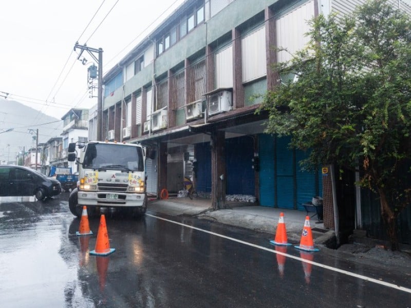 光復鄉仁愛路民宅因下雨積水 虛驚一場