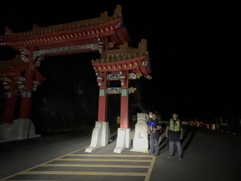 太魯閣堰塞湖引發撤離 新城警全天候加強防竊守護財產