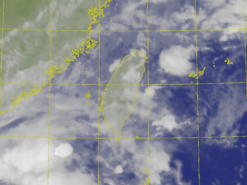 豪雨特報 ! 花蓮地區有局部大雨發生機率