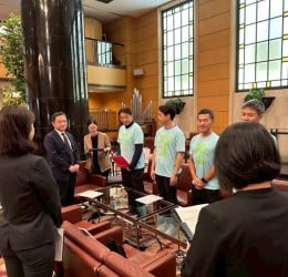 花蓮縣議員魏嘉賢率團拜會日本盛岡市