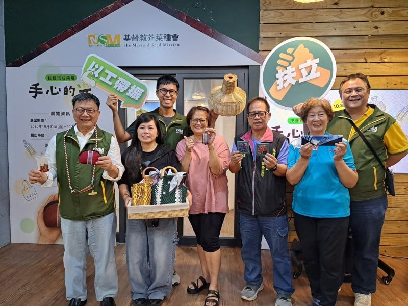 「手心的光」照亮重生路  芥菜種會以工「帶振」成果展  見證從學藝走向自立