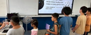 萬聖節玩英語！大禹國小雙語闖關 拯救南瓜村