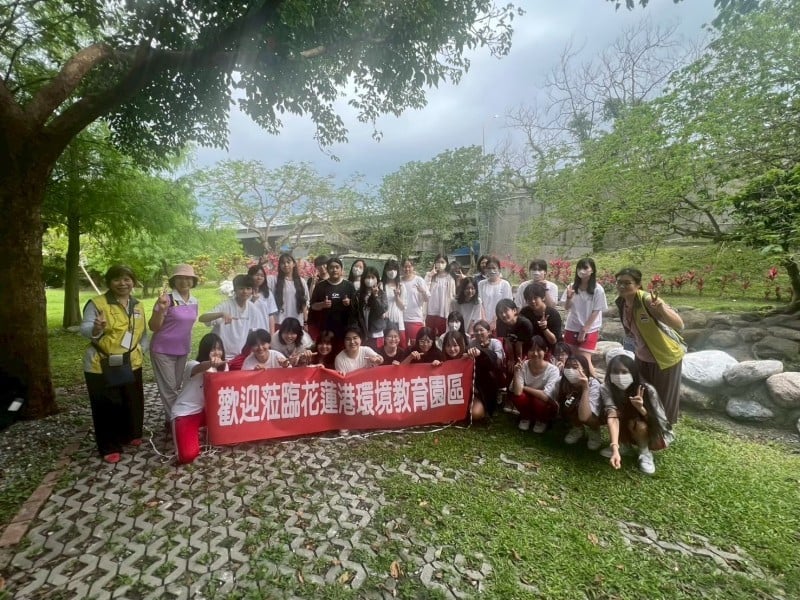 花蓮港環境教育園區 營運首年人數破千