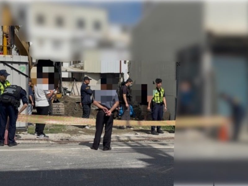 吉安鄉工地發現年代久遠人骨