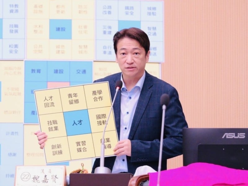 魏嘉賢關切公務人員留才危機