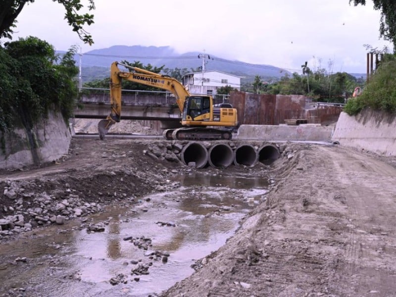 玉里鎮無尾溪等四項排水工程完工