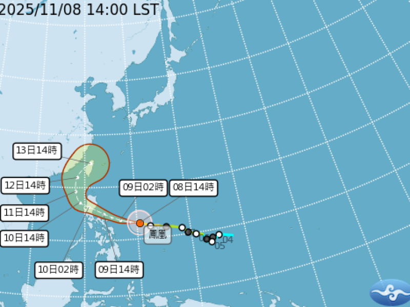 鳳凰已達中颱持續增強中 ! 明恐達顛峰 東部下週一、二估風雨最大 北轉減弱幅度成關鍵