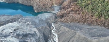 馬太鞍溪堰塞湖「紅色警戒」 光復鄉今停班停課