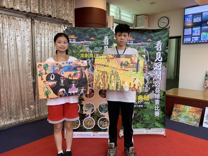 畫出洄瀾「深刻的愛」！花蓮高農盧琮鈞以生命創作獲殊榮 見證學校藝術涵養的深耕