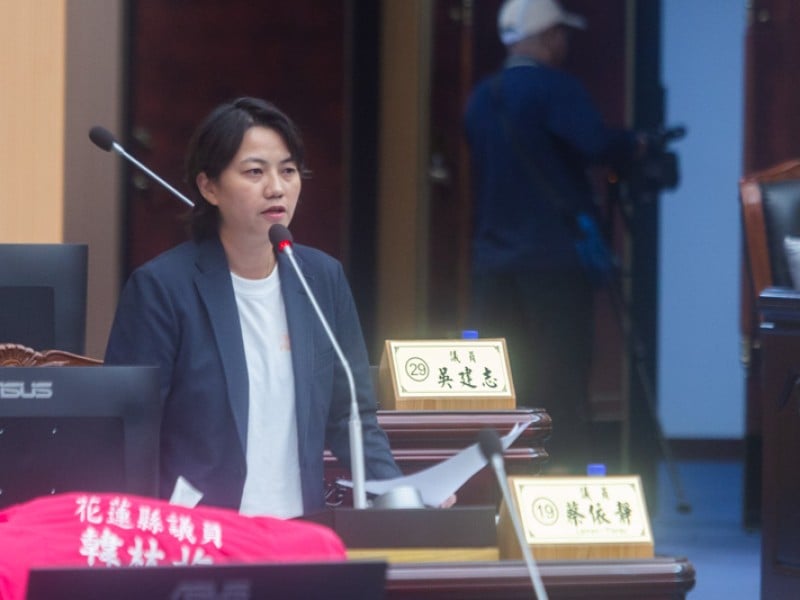 縣議員蔡依靜緊盯光復洪災重建復原進度