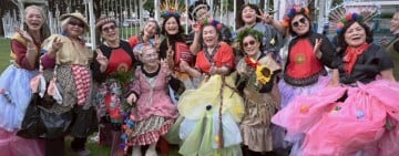 花蓮市文健站長者創意服裝秀登場