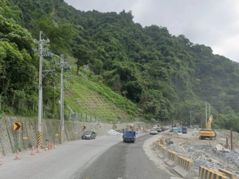 蘇花匯德路段11/24-12/5邊坡施工交管