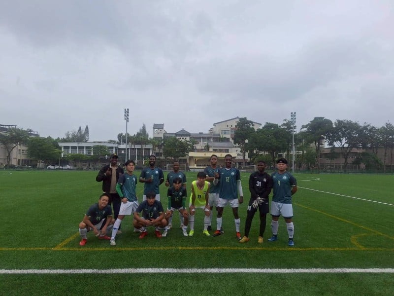 良有營造溫暖相挺東華大學足球隊