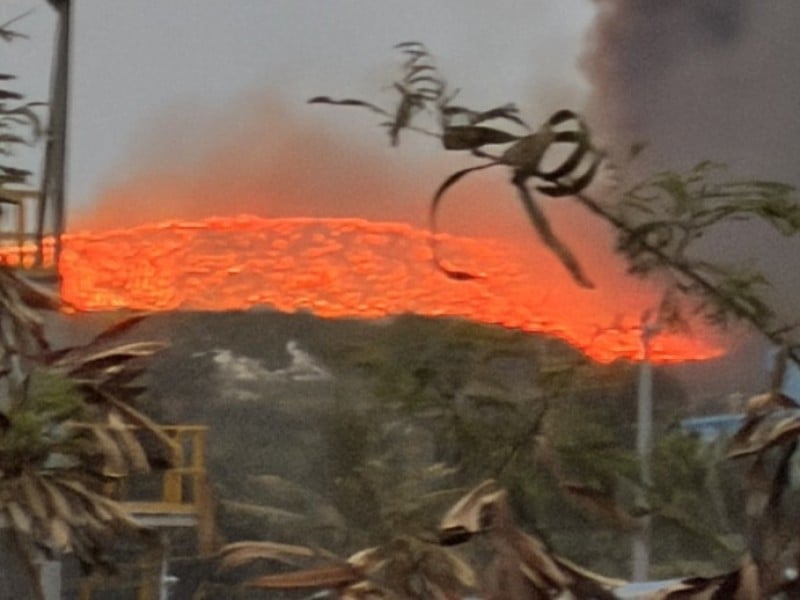 美崙垃圾場掩埋廠廢棄物大火