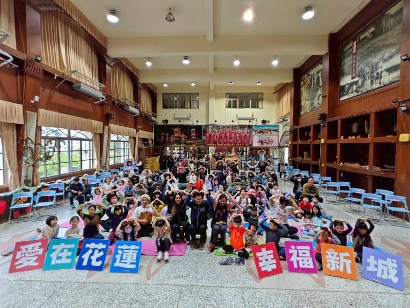 新城鄉城市空間藝術節繽紛登場 何禮臺鄉長積極推動親子藝文打造有文化底蘊的幸福城鄉