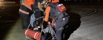 海巡查緝隊員東引執行任務身體不適 花蓮黑鷹馳援後送就醫