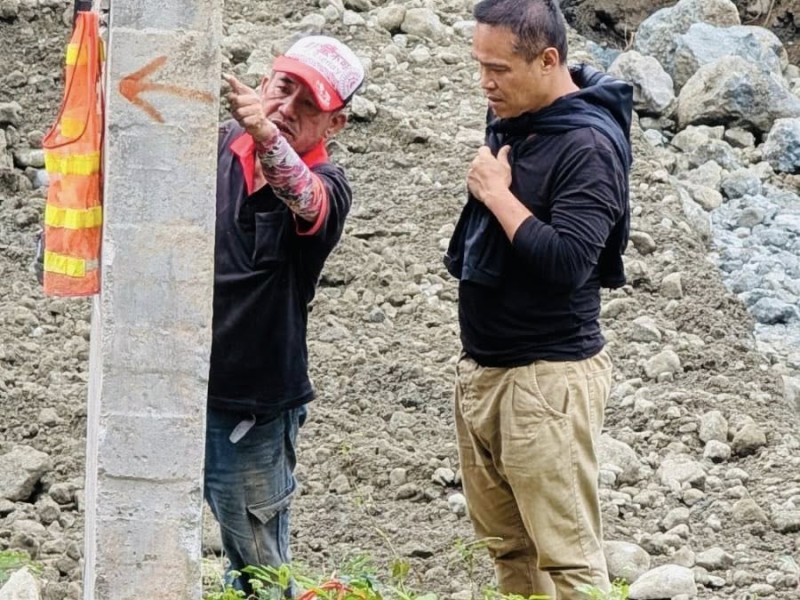 馬太林部落上游「防洪治水攔沙壩工程」昨動工 ! 藝術家優席夫 : 為部落服務 