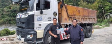 守護山區用路安全　天祥警加強大型車用路安全宣導