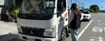 環保局加強稽查廢棄物清運車輛