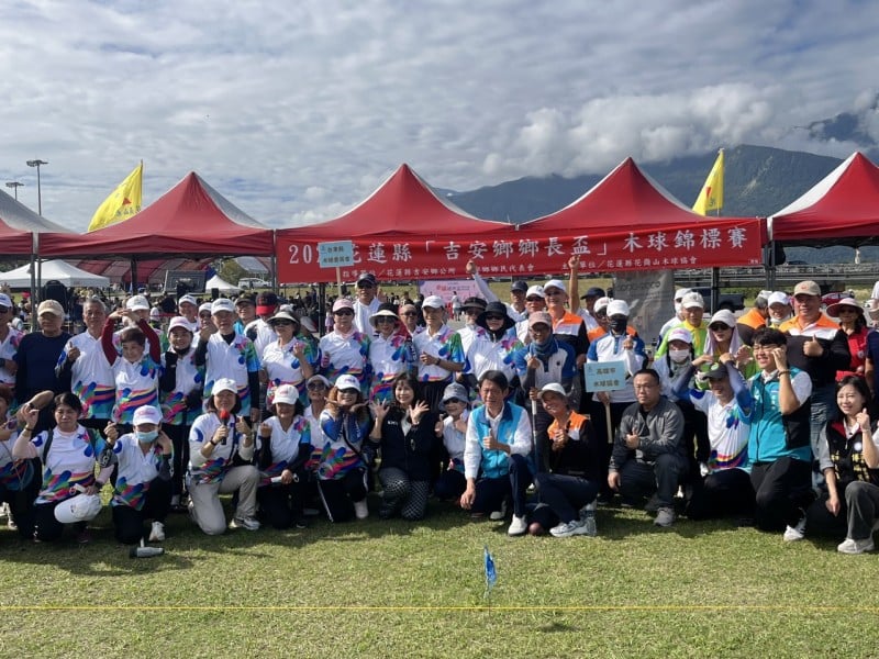 吉安鄉長盃木球錦標賽跨縣市登場  游淑貞以球會友推動運動觀光活絡地方