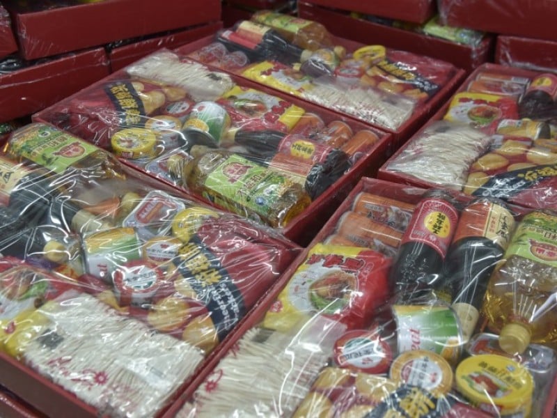 花蓮市聖天宮普渡物資挹注實物銀行