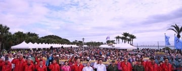 花蓮縣政府迎接2026健康新年元旦健走