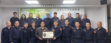 新城分局資深所長榮退　服務警界三十七載圓滿落幕