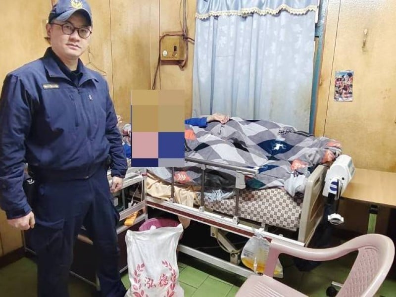 鳳警結合弘德志業協會 發放物資關懷西林部落低收入戶家庭、生病臥床民眾