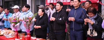 華爾街大樓補強工程今開工 ! 徐榛蔚出席: 鄉親早日重返安居生活