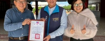 魏嘉賢與籃球委員會主委劉原良暖心應援四維高中男女籃 祝福全國賽再HBL創佳績