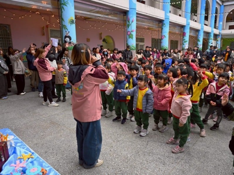 花蓮市幼小朋友學習「和海洋做朋友」
