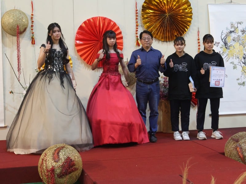 《蒹葭江南，漢服之美》-上騰工商技藝成果展充滿東方風情