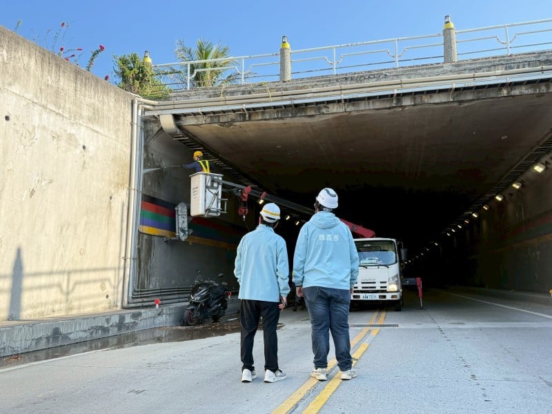 北濱外環道今至1/23進行清洗養護