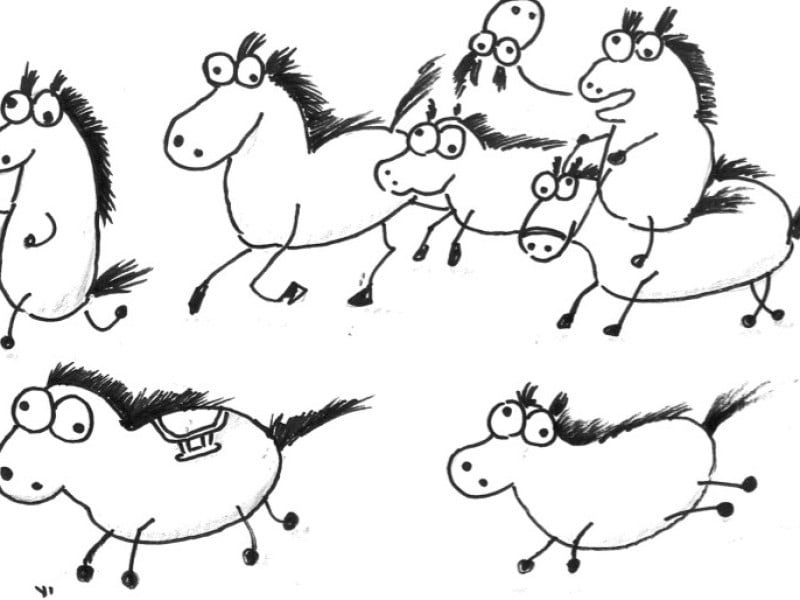 邀學童與民眾共筆畫馬 ! 花蓮太平洋燈會「騎」蹟躍上燈飾