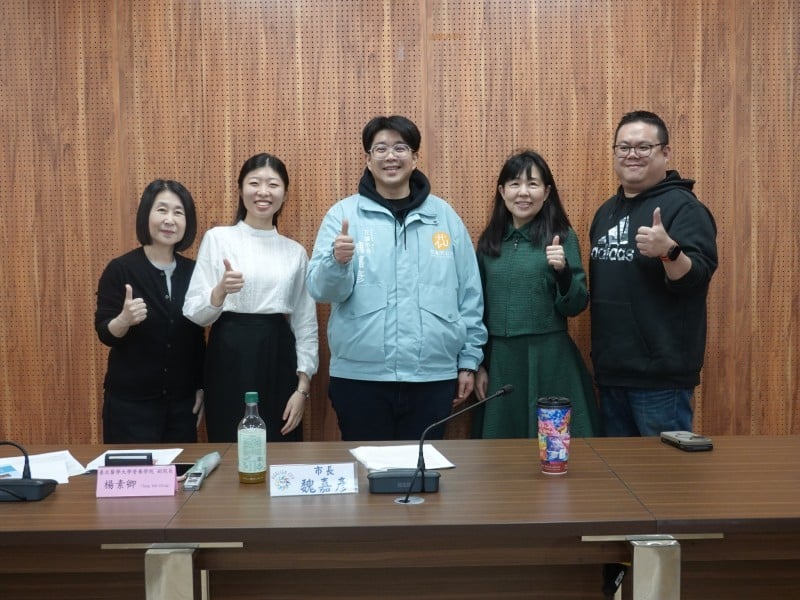 日本博士生為撰寫震災應變博士論文來花蓮市取經