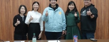 日本博士生為撰寫震災應變博士論文來花蓮市取經