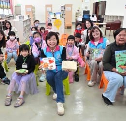 游淑貞打造全齡化親子共讀城市 爭取167萬元購入五千餘冊新書