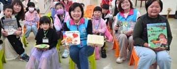 游淑貞打造全齡化親子共讀城市 爭取167萬元購入五千餘冊新書