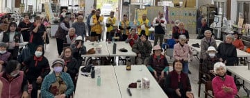 抗糖巡迴列車走入壽豐文健站  汎札徠獅子會送健康、防詐與溫暖陪伴迎新春