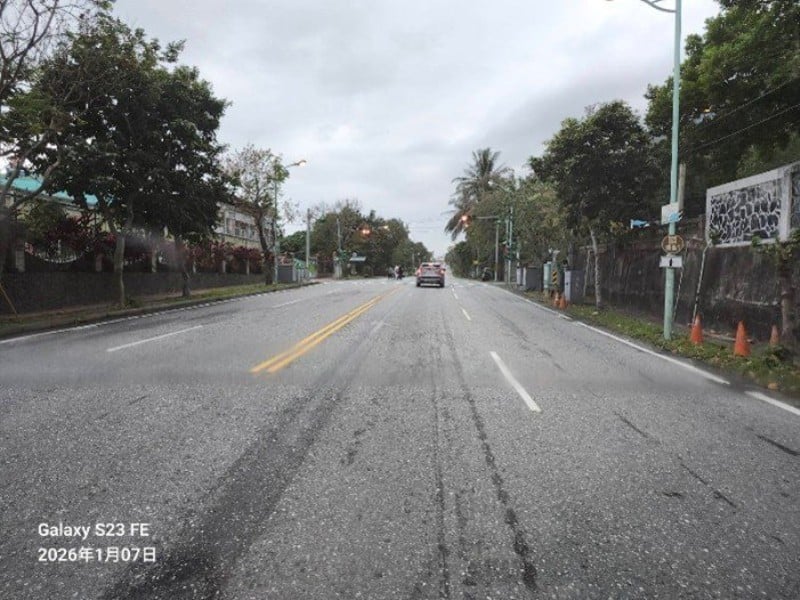 台9線崇德、長橋段路面刨鋪施工交管