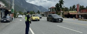 115年春節連假首日下午蘇花路廊車流順暢