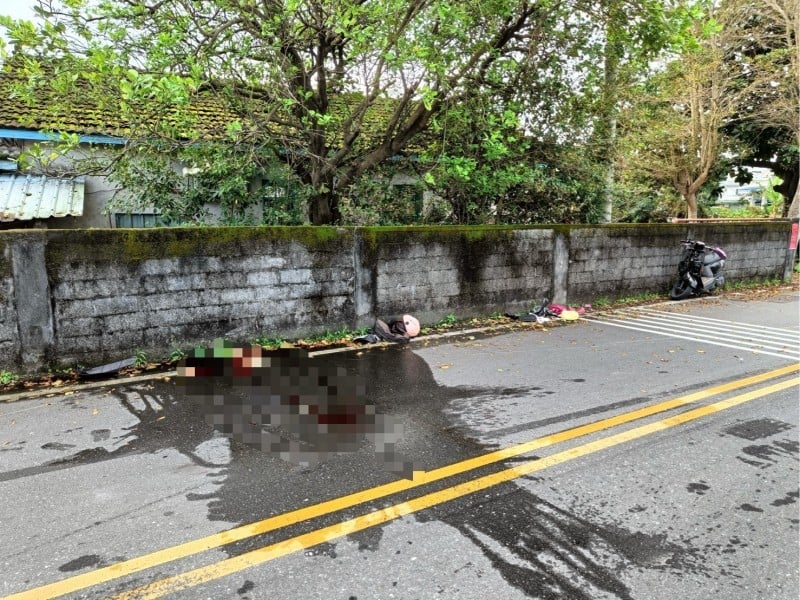 小貨車擦撞機車 騎士OHCA