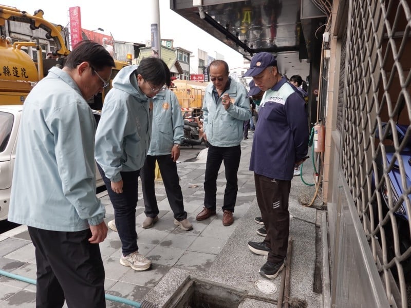 防汛超前部署 花蓮市全面啟動清溝作業