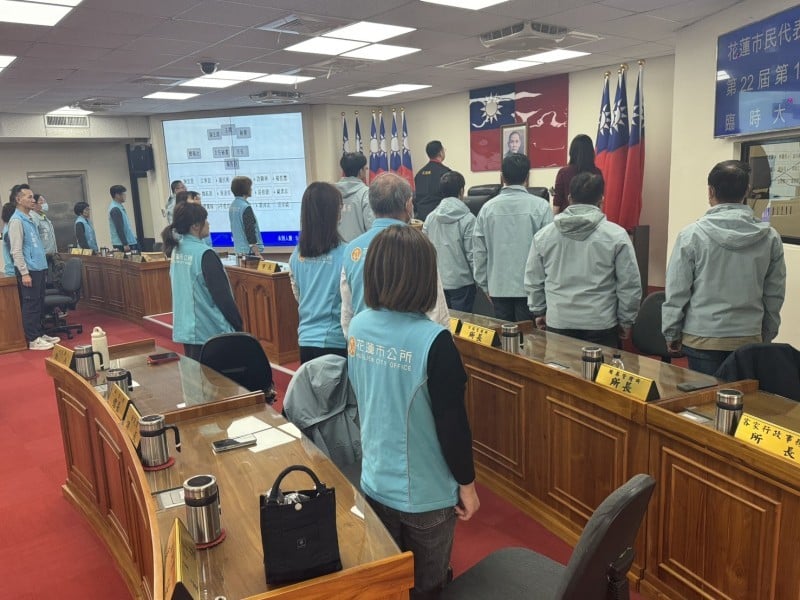 花蓮市民代表會第22屆第17次臨時大會今開議