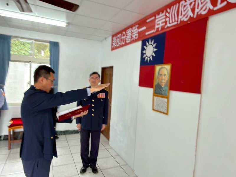 首位花蓮子弟接掌一二岸巡隊隊長