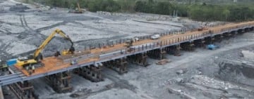 馬太鞍溪鋼便橋3/23-25路面刨鋪交管