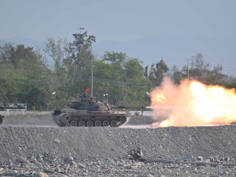 第二作戰區「正義操演」實彈射擊 展現防衛能量